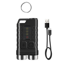 Load image into Gallery viewer, V3 Keychain Light USB Rechargeable Strong Light Mini Flashlight