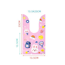 Load image into Gallery viewer, 1bag Candy Packaging Bags Baking Biscuit Gift Bags, Fresh Flower, Colorful Abstract Strip, Green White Cat, Red Fried Egg, Year Rabbit, Little Rabbit and Bear, White Christmas Boy Girl, White Rainy Animal, Green Scarf Bear, Space Rabbit, Red Snow Carni...