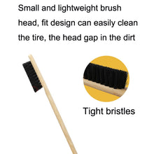 Load image into Gallery viewer, Automotive Steel Ring Washing Long Bamboo Brush Engine Cleaning Brush, Cleaning Brush