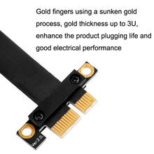 Load image into Gallery viewer, PCI-E 3.0 1X 90 Degrees Graphics Card / Wireless Network Card Extension Cable, Cable Length:, 5cm, 10cm, 15cm, 20cm, 25cm, 30cm, 40cm, 50cm