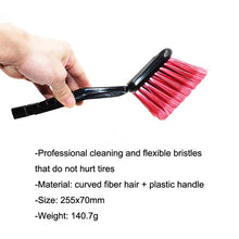 Load image into Gallery viewer, W-0272 Multifunctional Long Hair Cleaning Soft Car Tire Brush, W-0272