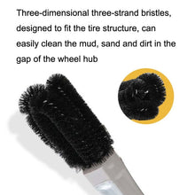 Load image into Gallery viewer, W-609 Car Wheel Hub Screw Cleaning Brush Steel Ring Nut Cleaning Brush