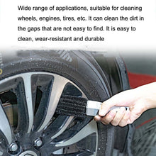 Load image into Gallery viewer, W-609 Car Wheel Hub Screw Cleaning Brush Steel Ring Nut Cleaning Brush