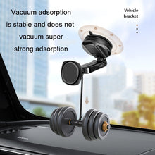 Load image into Gallery viewer, Car Telescopic Suction Cup Rubber Bottom Strong Magnetic Mobile Phone Holder, Magnetic Mobile Phone Holder