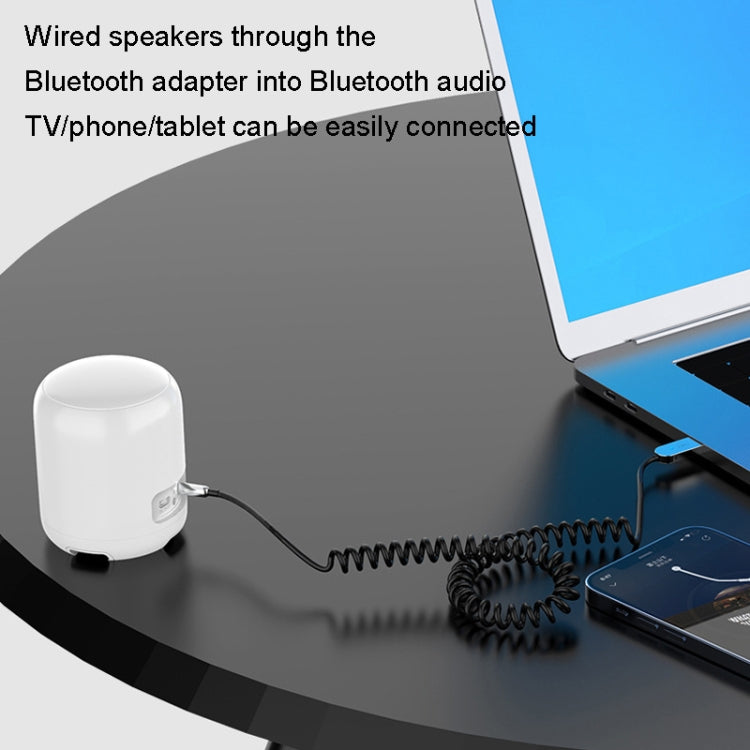 AUX Car Bluetooth Receiver Adapter 3.5mm Audio Receiver, Bluetooth 5.0 Adapter