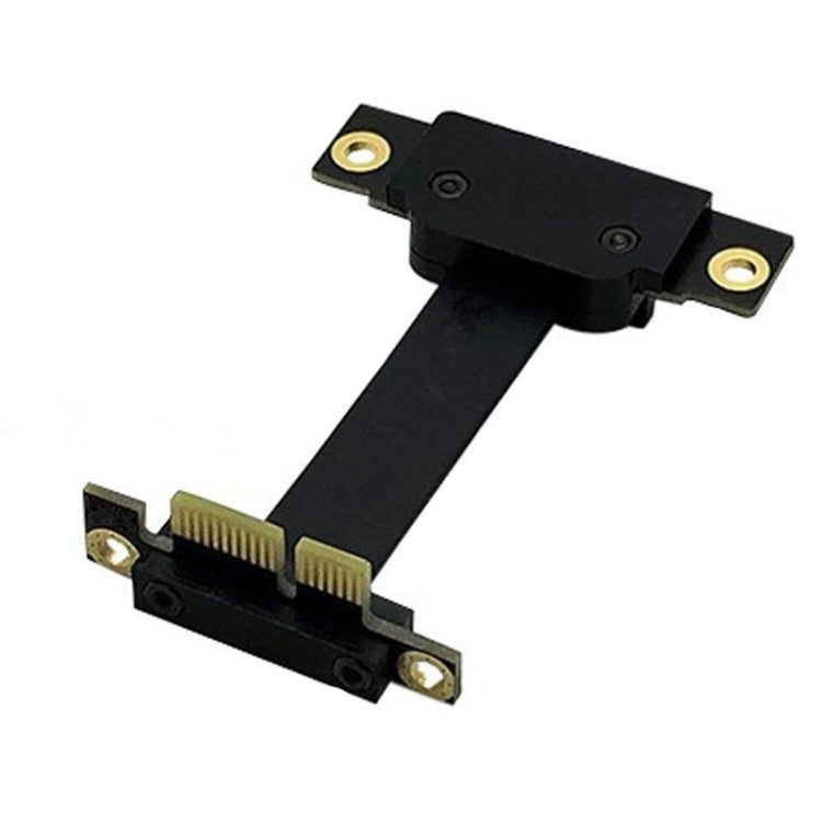 PCI-E 3.0 1X To 1X 90 Degrees Reverse Graphics Card / Wireless Network Card / Conversion Card Extension Cable, 1X To 1X Length: 5cm