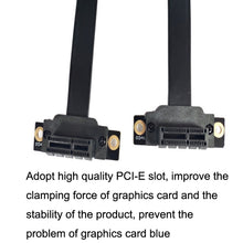 Load image into Gallery viewer, PCI-E 3.0 1X To 1X 90 Degrees Reverse Graphics Card / Wireless Network Card / Conversion Card Extension Cable, 1X To 1X Length: 5cm