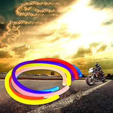 Load image into Gallery viewer, TF-1795 18m/roll Motorcycle Modification Accessories Colorful Gasoline Pipe, Blue, Yellow, Pink, Red, Purple