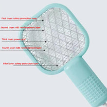 Load image into Gallery viewer, USB Electric Mosquito Swatter Mosquito Lamp 2-in-1 Mosquito Repellent