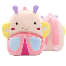 Load image into Gallery viewer, Zoo Series Plush Backpack Cute Children School Bag Shoulder Bag