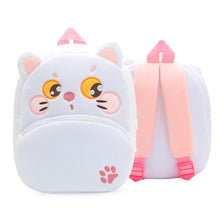 Load image into Gallery viewer, Zoo Series Plush Backpack Cute Children School Bag Shoulder Bag