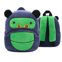 Load image into Gallery viewer, Zoo Series Plush Backpack Cute Children School Bag Shoulder Bag