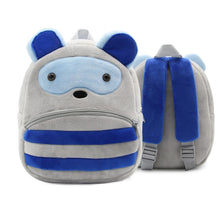 Load image into Gallery viewer, Zoo Series Plush Backpack Cute Children School Bag Shoulder Bag