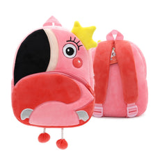 Load image into Gallery viewer, Zoo Series Plush Backpack Cute Children School Bag Shoulder Bag