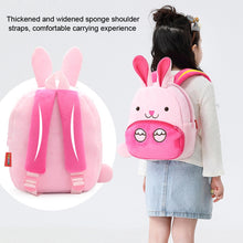 Load image into Gallery viewer, Zoo Series Plush Backpack Cute Children School Bag Shoulder Bag