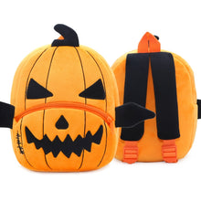 Load image into Gallery viewer, Vegetable Fruit Series Cartoon Plush Kids Backpack Children School Bags, Strawberry, Dragon Fruit, Pineapple, Watermelon, Pumpkin, Cactus, Durian, Carnivorous Flowers
