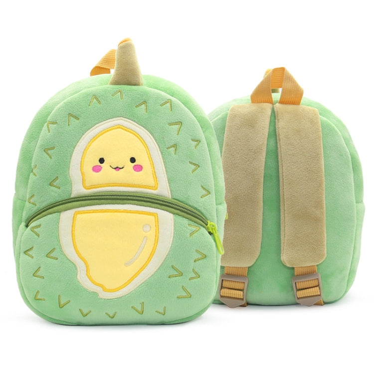 Vegetable Fruit Series Cartoon Plush Kids Backpack Children School Bags, Strawberry, Dragon Fruit, Pineapple, Watermelon, Pumpkin, Cactus, Durian, Carnivorous Flowers