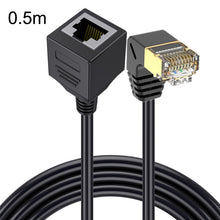 Load image into Gallery viewer, Cat 8 10G Transmission RJ45 Male To Female Computer Network Cable Extension Cable, Straight Head 0.3m, Straight Head 0.6m, Straight Head 1m, Straight Head 1.5m, Up Bend 0.5m, Down Bend 0.5m, Left Bend 0.5m, Right Bend 0.5m