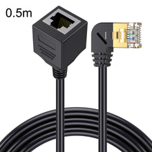 Load image into Gallery viewer, Cat 8 10G Transmission RJ45 Male To Female Computer Network Cable Extension Cable, Straight Head 0.3m, Straight Head 0.6m, Straight Head 1m, Straight Head 1.5m, Up Bend 0.5m, Down Bend 0.5m, Left Bend 0.5m, Right Bend 0.5m
