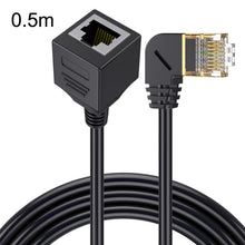 Load image into Gallery viewer, Cat 8 10G Transmission RJ45 Male To Female Computer Network Cable Extension Cable, Straight Head 0.3m, Straight Head 0.6m, Straight Head 1m, Straight Head 1.5m, Up Bend 0.5m, Down Bend 0.5m, Left Bend 0.5m, Right Bend 0.5m
