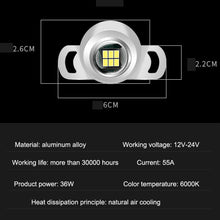 Load image into Gallery viewer, Car LED Ultra -Bright Electric Eye Reversing Light External Bulb Modified Universal Auxiliary Light, Style:, Long Bright Black Shell, Long Bright Silver Shell, Long Bright After 3 Flashes Black Shell, Long Bright After 3 Flashes Silver Shell