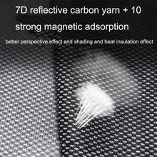Load image into Gallery viewer, Car Sunshade Magnetic Iron Reflective Mesh Gauze Sunscreen Heat Insulation Sunshade Baffle, Front Window Driving, Front Window Co-driving, Rear Window Square