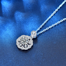Load image into Gallery viewer, XMA008 Cherry Necklace 925 Silver Mosan Diamond Collarbone Pendant, XMA008