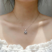 Load image into Gallery viewer, XMA008 Cherry Necklace 925 Silver Mosan Diamond Collarbone Pendant, XMA008