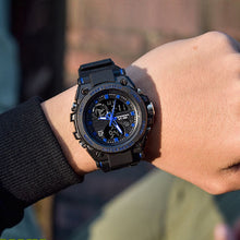 Load image into Gallery viewer, SANDA 739 Multifunctional Waterproof Sports Watch Chronograph Calendar Alarm Night Light Watch