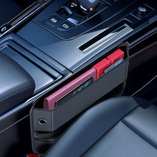 Load image into Gallery viewer, Car Large-capacity Gap Storage Box Car Extended Storage Bag, Black)