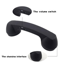 Load image into Gallery viewer, Bluetooth Wireless Connection Retro Microphone External Mobile Phone Handset, Bluetooth Pink, Bluetooth Black, Bluetooth White, Bluetooth Sky Blue, Bluetooth Yellow, Bluetooth Red
