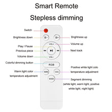 Load image into Gallery viewer, Remote Control Bluetooth LED Ceiling Lamp RGB Music Rhythm Color Changing Lamp, 26cm, 33cm