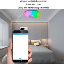 Load image into Gallery viewer, Remote Control Bluetooth LED Ceiling Lamp RGB Music Rhythm Color Changing Lamp, 26cm, 33cm