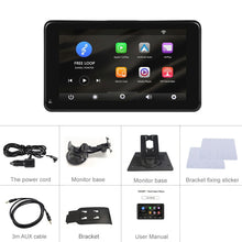 Load image into Gallery viewer, A3135 7 Inches HD Wired Smart Screen With Wireless CarPlay + Android Auto + Android, Without Camera, With Camera