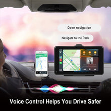 Load image into Gallery viewer, A3135 7 Inches HD Wired Smart Screen With Wireless CarPlay + Android Auto + Android, Without Camera, With Camera