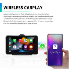 Load image into Gallery viewer, A3135 7 Inches HD Wired Smart Screen With Wireless CarPlay + Android Auto + Android, Without Camera, With Camera