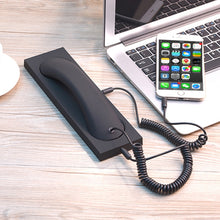 Load image into Gallery viewer, 3.5mm Universal Office Mobile Phone Retro External Headset Mobile Phone Handset, 3.5mm Wired Black, 3.5mm Wired White