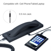 Load image into Gallery viewer, 3.5mm Universal Office Mobile Phone Retro External Headset Mobile Phone Handset, 3.5mm Wired Black, 3.5mm Wired White