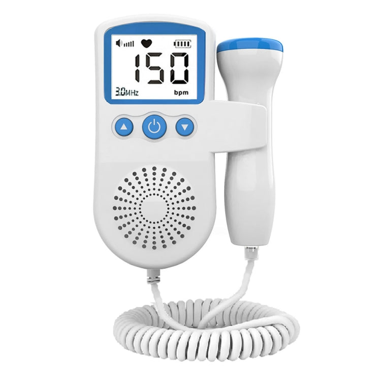 B3 Home Doppler Ultrasound Handheld Fetal Heart Pregnant Women Fetal Heart Monitor, B3(Green), B3(Blue), B3(Pink)