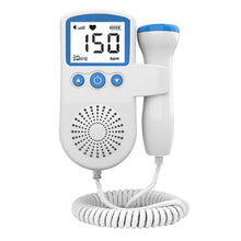 Load image into Gallery viewer, B3 Home Doppler Ultrasound Handheld Fetal Heart Pregnant Women Fetal Heart Monitor, B3(Green), B3(Blue), B3(Pink)