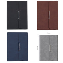 Load image into Gallery viewer, 6 Hole Three Fold Loose-leaf Case A5 Business Notebook Office Stationery Notepad