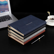 Load image into Gallery viewer, 6 Hole Three Fold Loose-leaf Case A5 Business Notebook Office Stationery Notepad