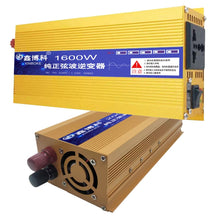 Load image into Gallery viewer, XINBOKE High Power Household Car Sine Wave Inverter, 12V 1600W To 220V 800W(Single Display), 24V 1600W To 220V 800W(Single Display), 48V 1600W To 220V 800W(Single Display), 60V 1600W To 220V 800W(Single Display), 72V 1600W To 220V 800W(Single Display) ...
