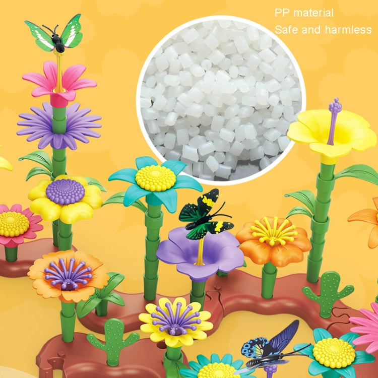 Children Intellectual Development DIY Assembly Flower Arrangement Toys