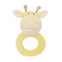 Load image into Gallery viewer, Baby Hand Rattles Toys Hand Grip Stick Newborn Soothing Toys,Style:, Giraffe, Pink Rabbit, Little Grey Elephant, Koala, Piggy, Monkey, White Rabbit, Little Red Mouse, Little Flower Elephant, Little Banana, Sleep Bear Blue Rattles                       ...