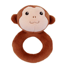 Load image into Gallery viewer, Baby Hand Rattles Toys Hand Grip Stick Newborn Soothing Toys,Style:, Giraffe, Pink Rabbit, Little Grey Elephant, Koala, Piggy, Monkey, White Rabbit, Little Red Mouse, Little Flower Elephant, Little Banana, Sleep Bear Blue Rattles                       ...