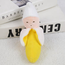 Load image into Gallery viewer, Baby Hand Rattles Toys Hand Grip Stick Newborn Soothing Toys,Style:, Giraffe, Pink Rabbit, Little Grey Elephant, Koala, Piggy, Monkey, White Rabbit, Little Red Mouse, Little Flower Elephant, Little Banana, Sleep Bear Blue Rattles                       ...