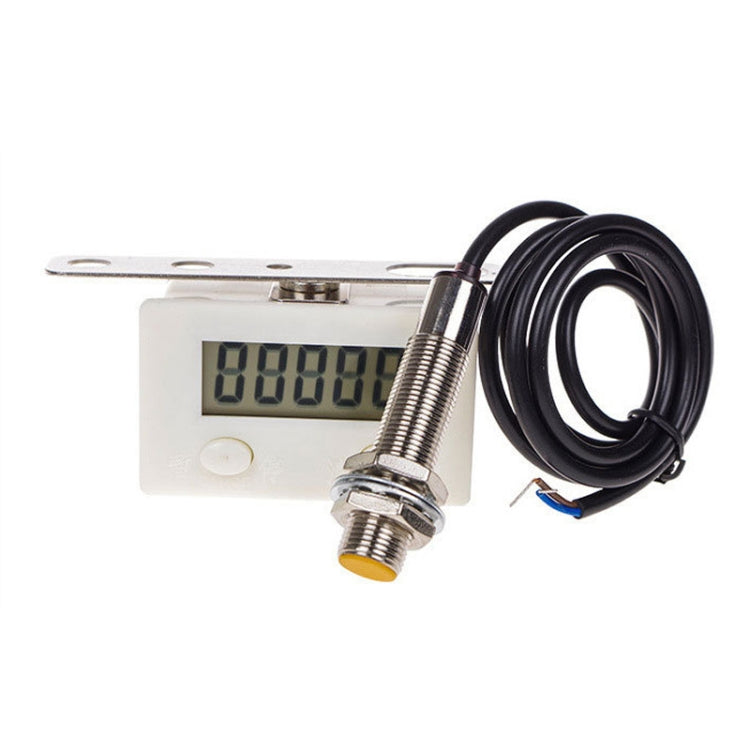 5 Display Electronic Digital Counter Industrial Magnetic Sensor Switch Punch Counter ,Spec:, With Nickel-plated Copper Sensor