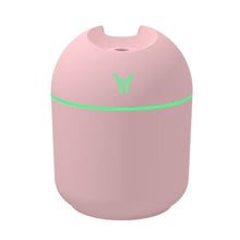 Load image into Gallery viewer, USB Mini Desktop Colorful Night Light Car Humidifier, Spec:, 250ml (Y-White), 250ml (Y-Pink), 250ml (Y-Blue), 220ml (Y2-White), 220ml (Y2-Pink), 220ml (Y2-Blue)