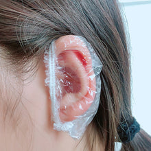 Load image into Gallery viewer, 100pcs /Pack Ears Disposable Waterproof Earmuffs Hair Dyeing Bathing Beauty Waterproof Earmuffs, Earmuffs